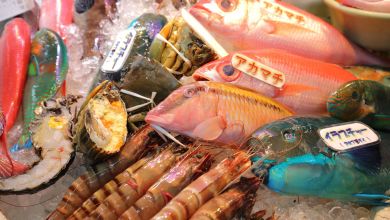 Photo of 【沖縄】カラフルな鮮魚がその場ですぐに食べられる！「牧志公設市場」