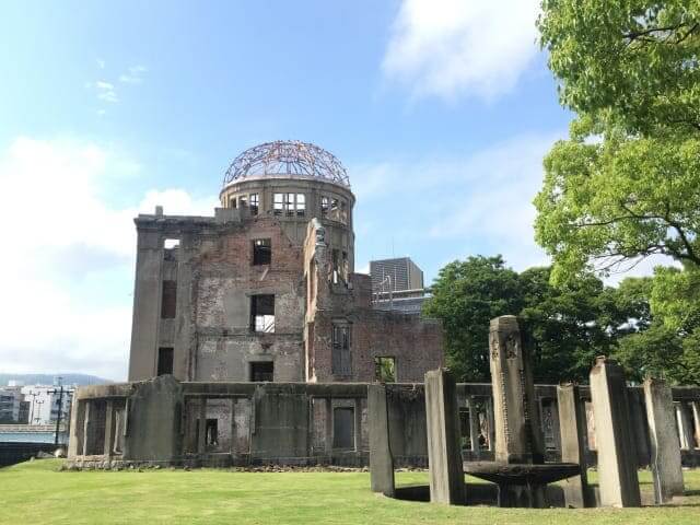 hiroshima mái vòm bom nguyên tử