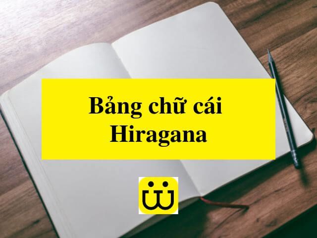 học bảng chữ cái tiếng nhật
