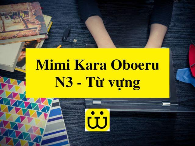 học tiếng Nhật N3
