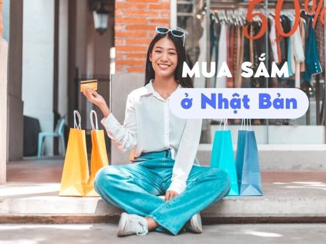 mua sắm ở Nhật Bản