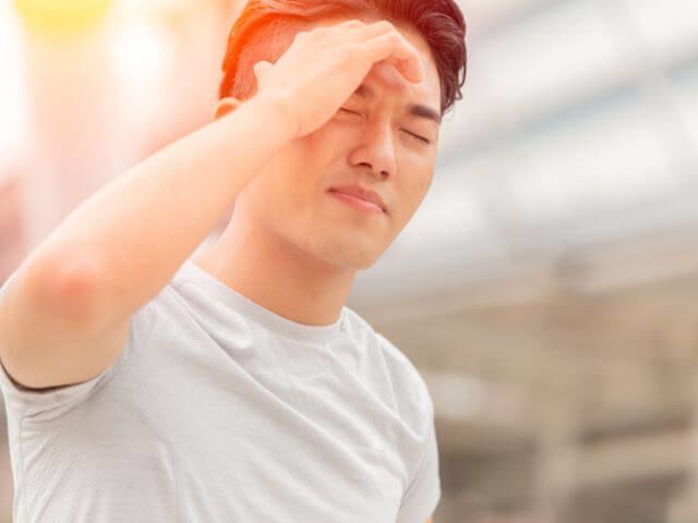 say nắng mùa hè