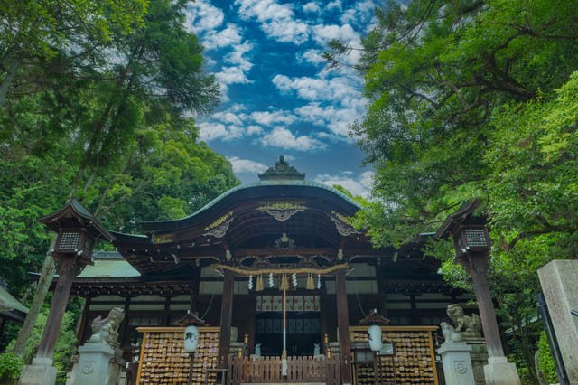 đền thỏ Okazaki Kyoto